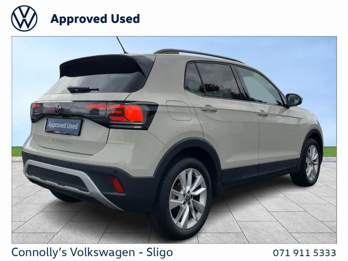 Volkswagen T-Cross Life 1.0tsi 116HP Auto - Image 4
