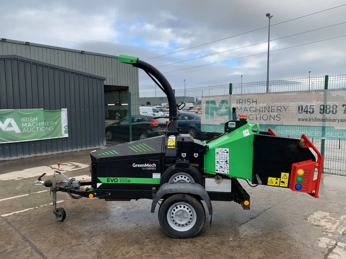 BID ONLINE NOW - 2019 GREENMECH ECO 165D CHIPPER - Image 2