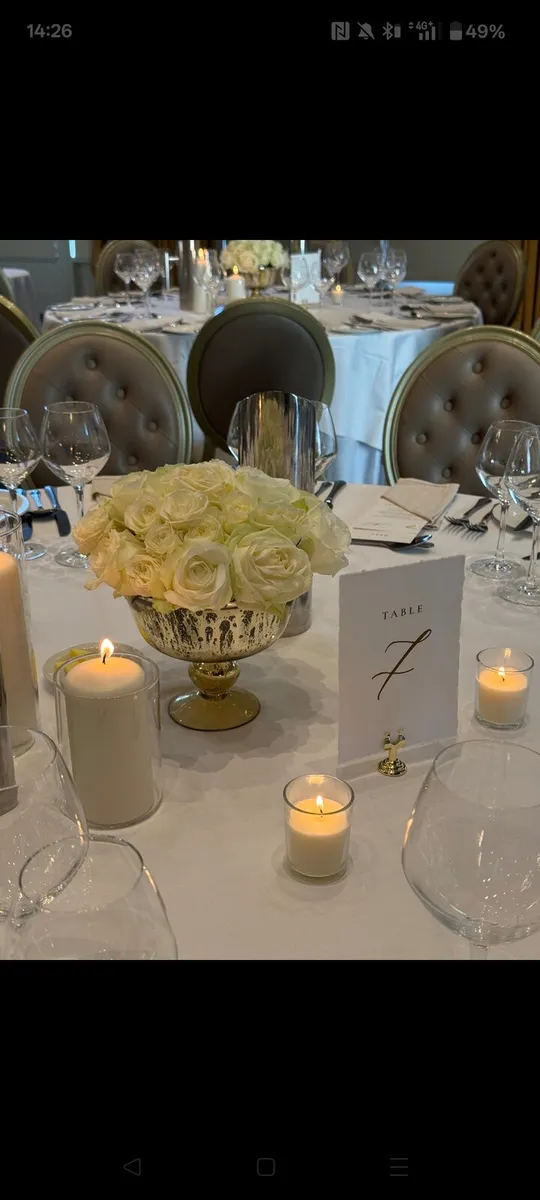 Wedding table decor - Image 1