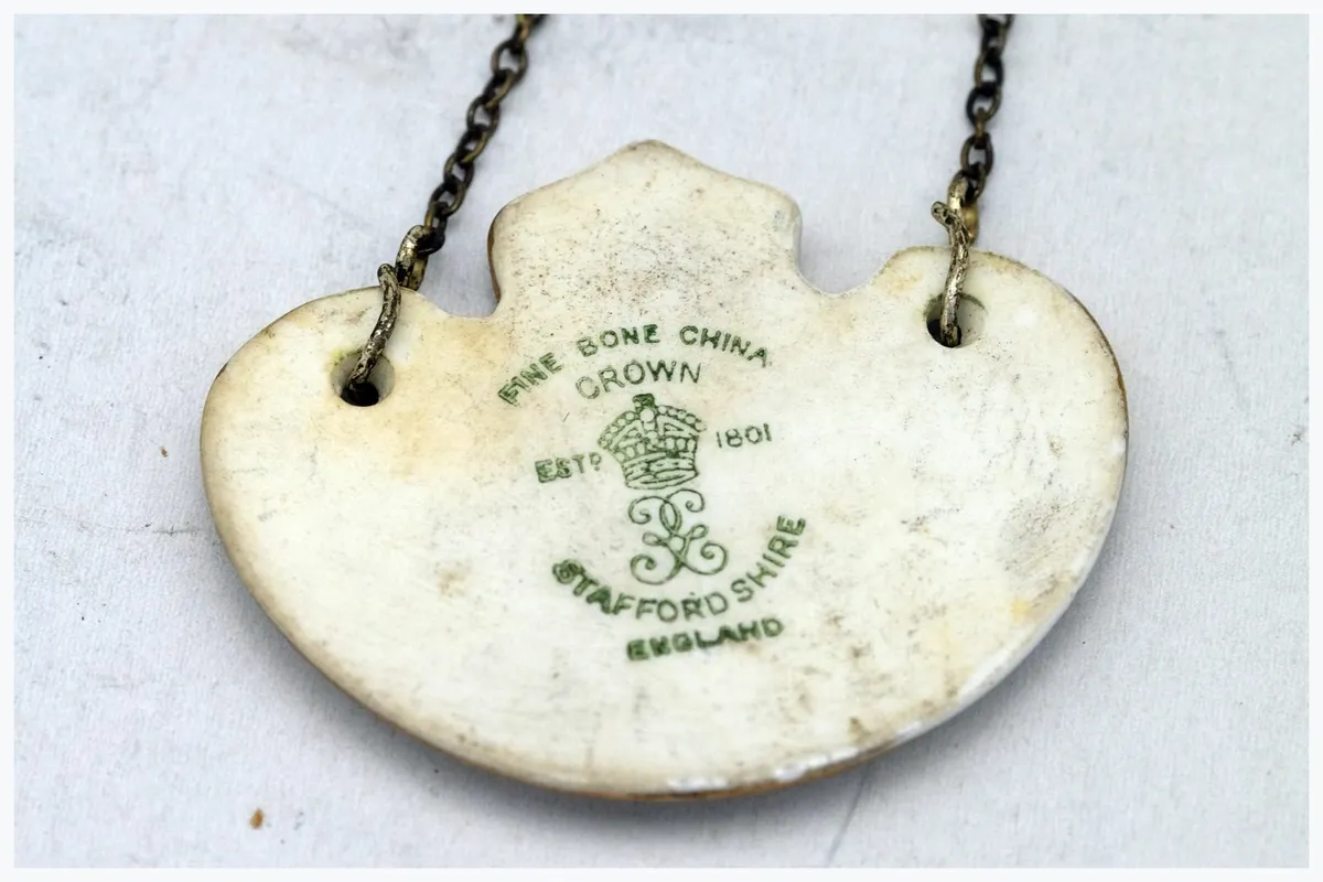 Crown Staffordshire Porcelain Decanter Labels - Image 3