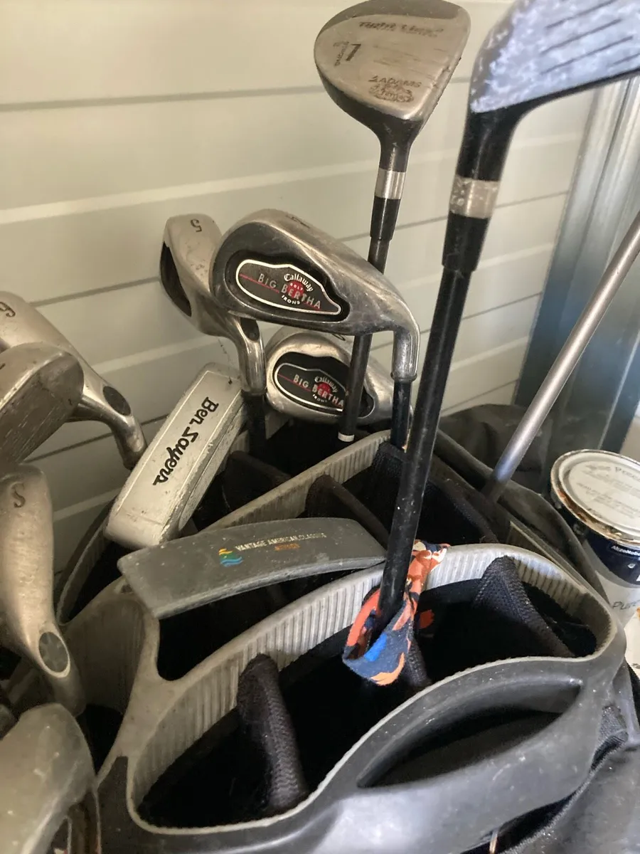Call away Big Bertha irons and bag - Image 3