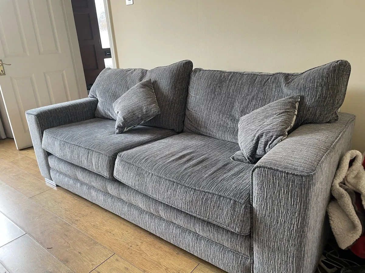 Harvey Norman Fabric Sofa - Image 3