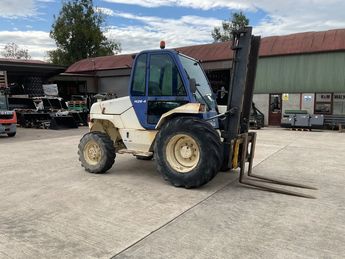 Manitou M26-4 Rough Terrain Forklift - Image 3