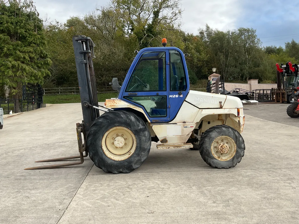 Manitou M26-4 Rough Terrain Forklift - Image 1