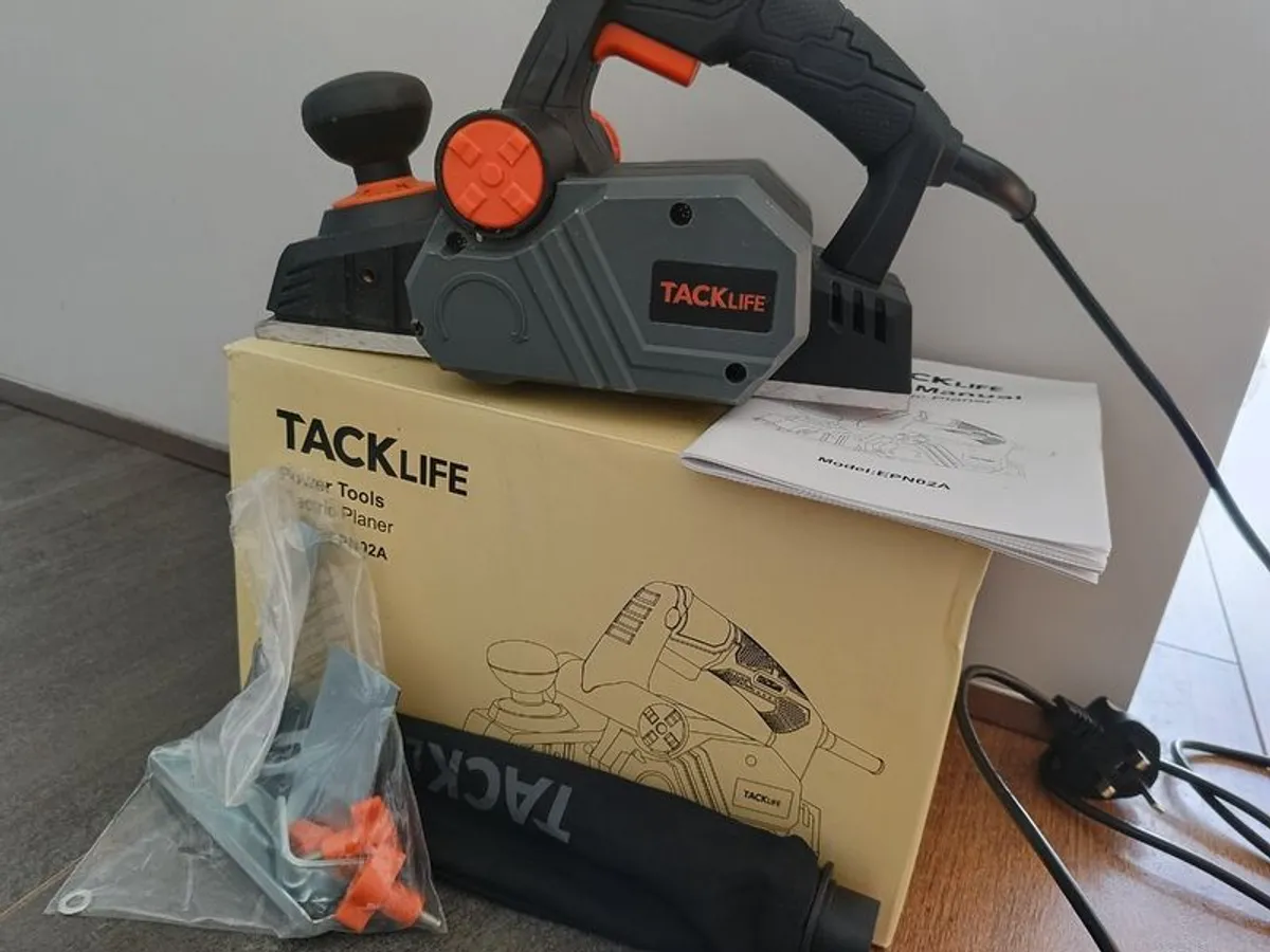 Tacklife Electric planer 900W and WORX sander 260W - Image 1