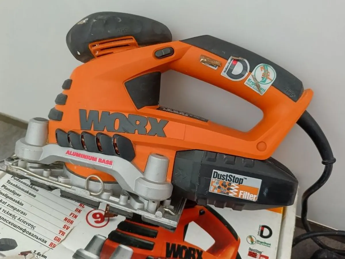 Tacklife Electric planer 900W and WORX sander 260W - Image 3