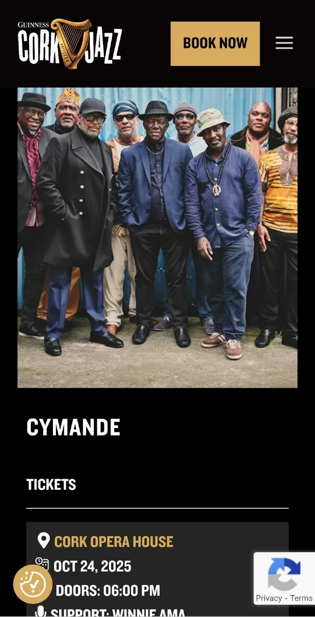Cork Jazz festival tickets, Cymande