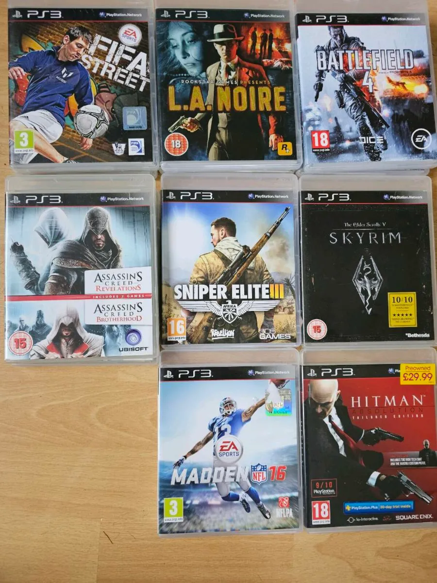 PS3 games