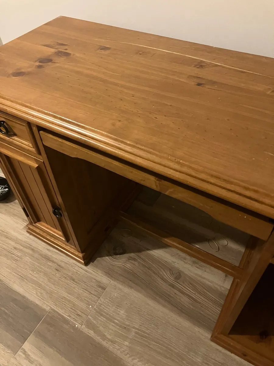 Study Desk/Pine - Image 4