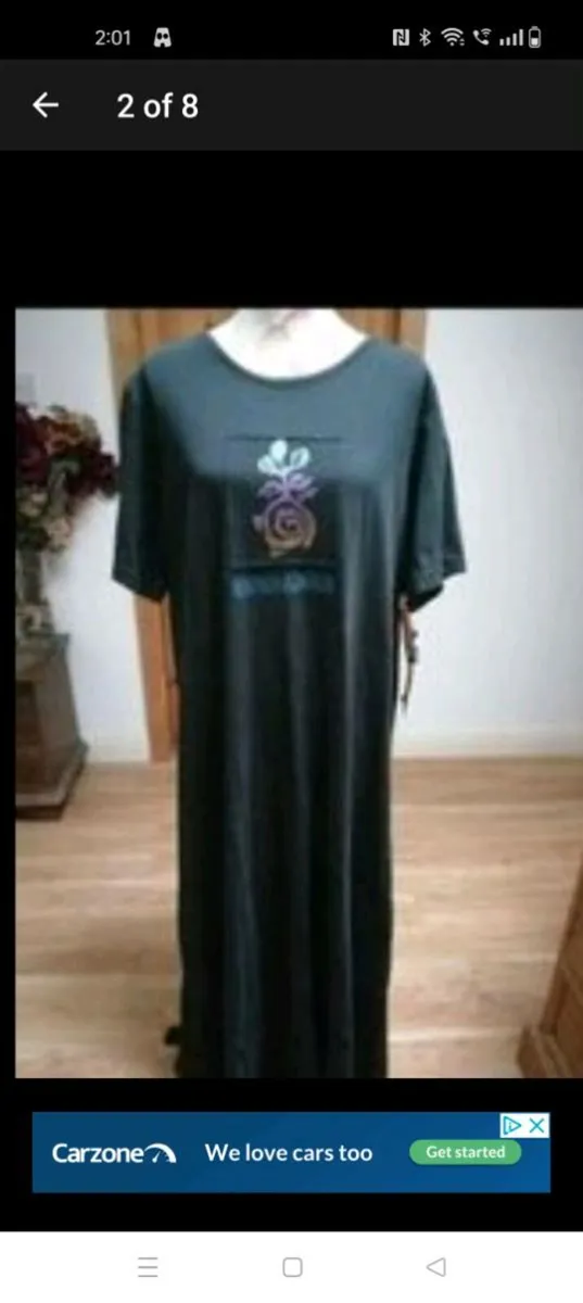 Blue cactus 2 piece jacket and maxi dress, new wit - Image 2