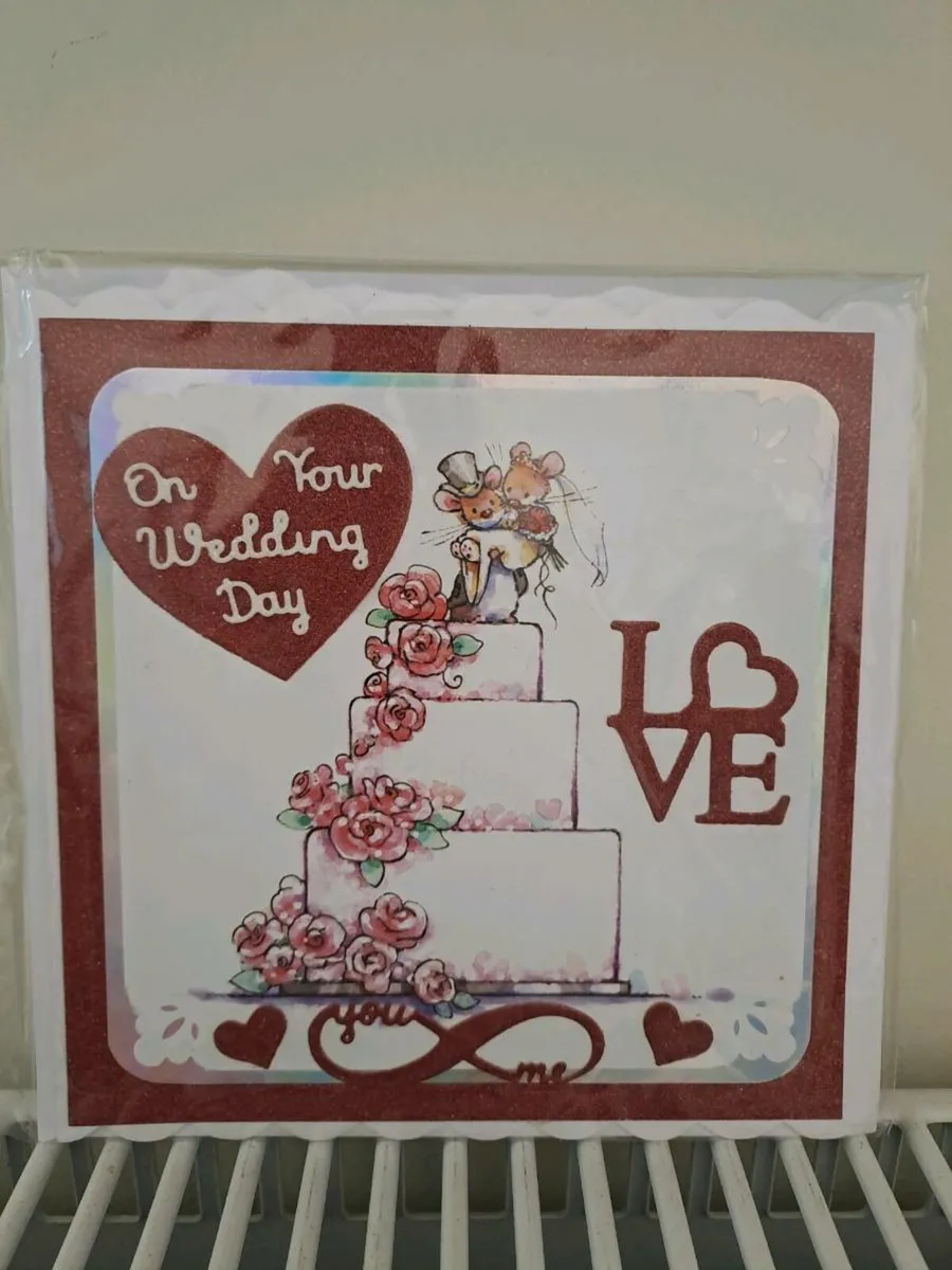 Hand-made Cards wedding and anniversary - Image 1