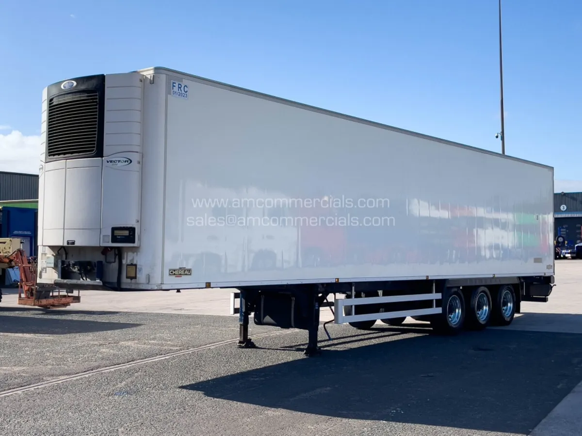 2017 CHEREAU SINGLE TEMP FRIDGE TRAILER - Image 3