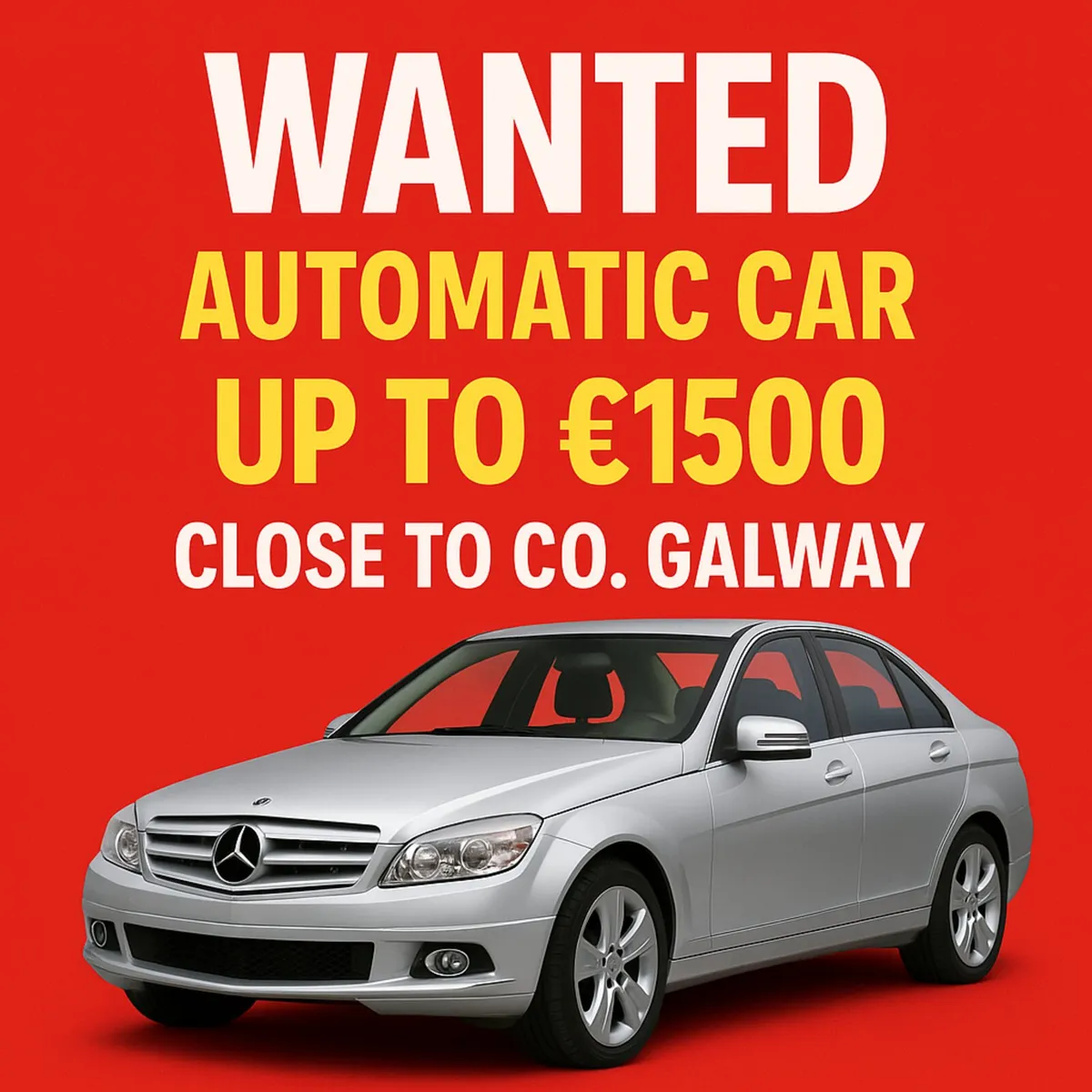 Automatic Car Wanted