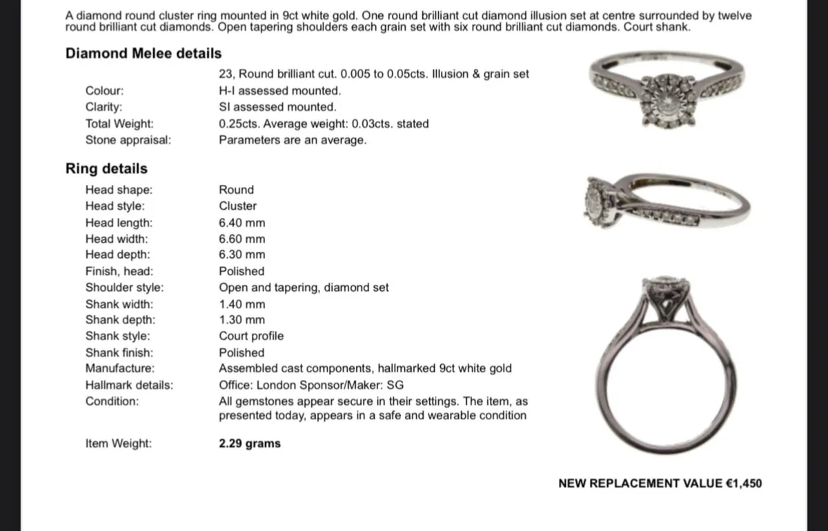 Engagement ring - Image 3
