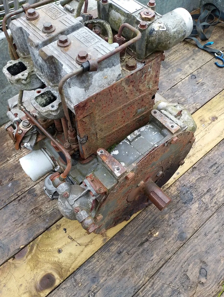 Lister twin cylinder diesel engine - Image 1