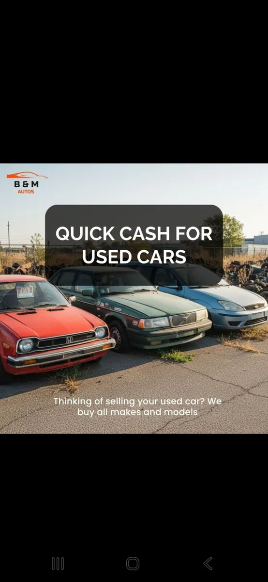 ALL CAR VANS JEEPS WANTED - Image 1