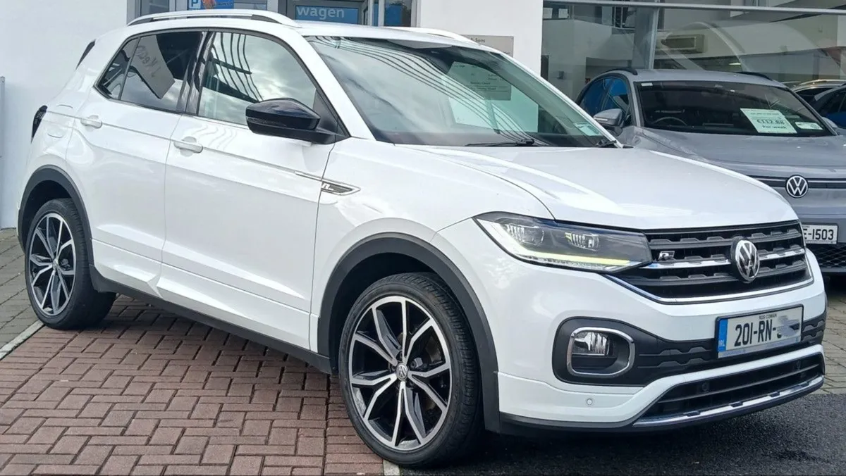 Volkswagen T-Cross R-line 1.0 TSI 115HP  rear Vie - Image 1