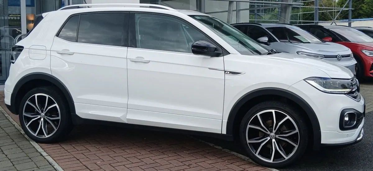 Volkswagen T-Cross R-line 1.0 TSI 115HP  rear Vie - Image 2
