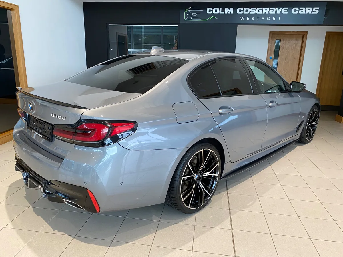 BMW 5-Series 2023 Msport Skyscraper Grey - Image 3