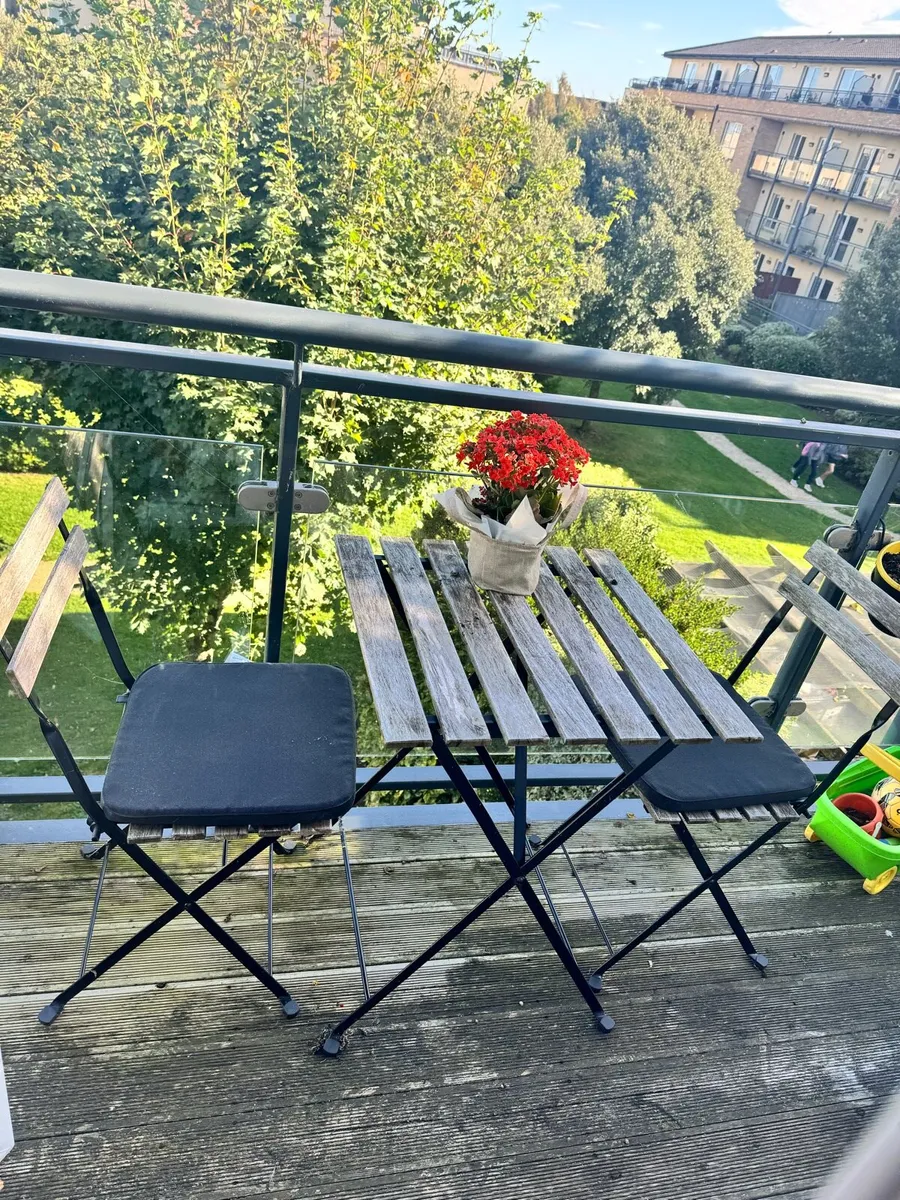 Ikea bistro set - Image 1