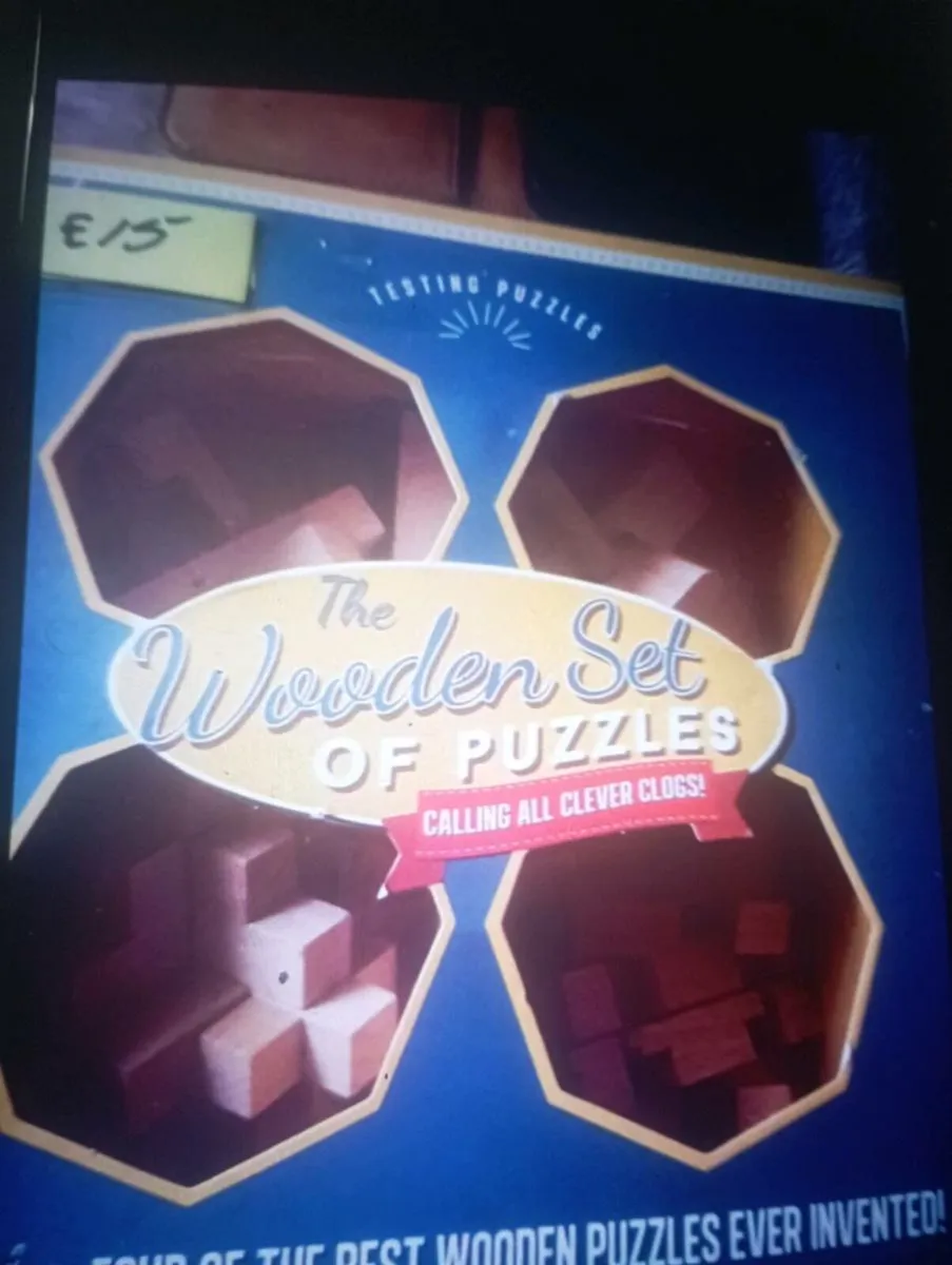 WOODEN PUZZLE  BOX COLLECTION - Image 1
