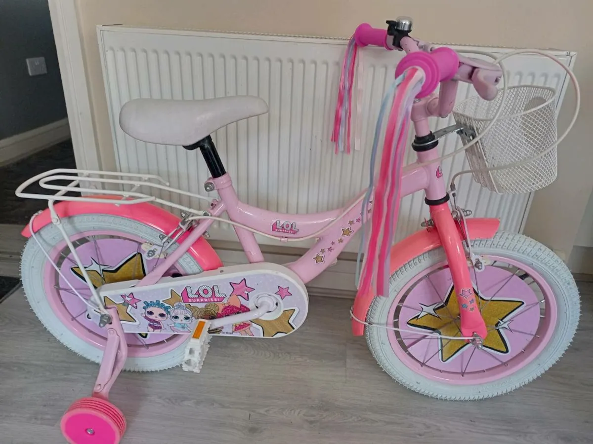 Kids LoL bike size 16 inch wheels. - Image 1