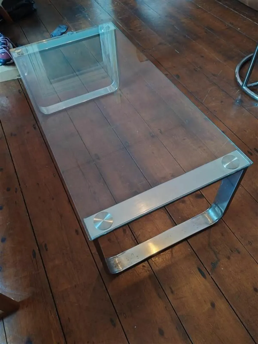 Glass Coffee Table - Image 1