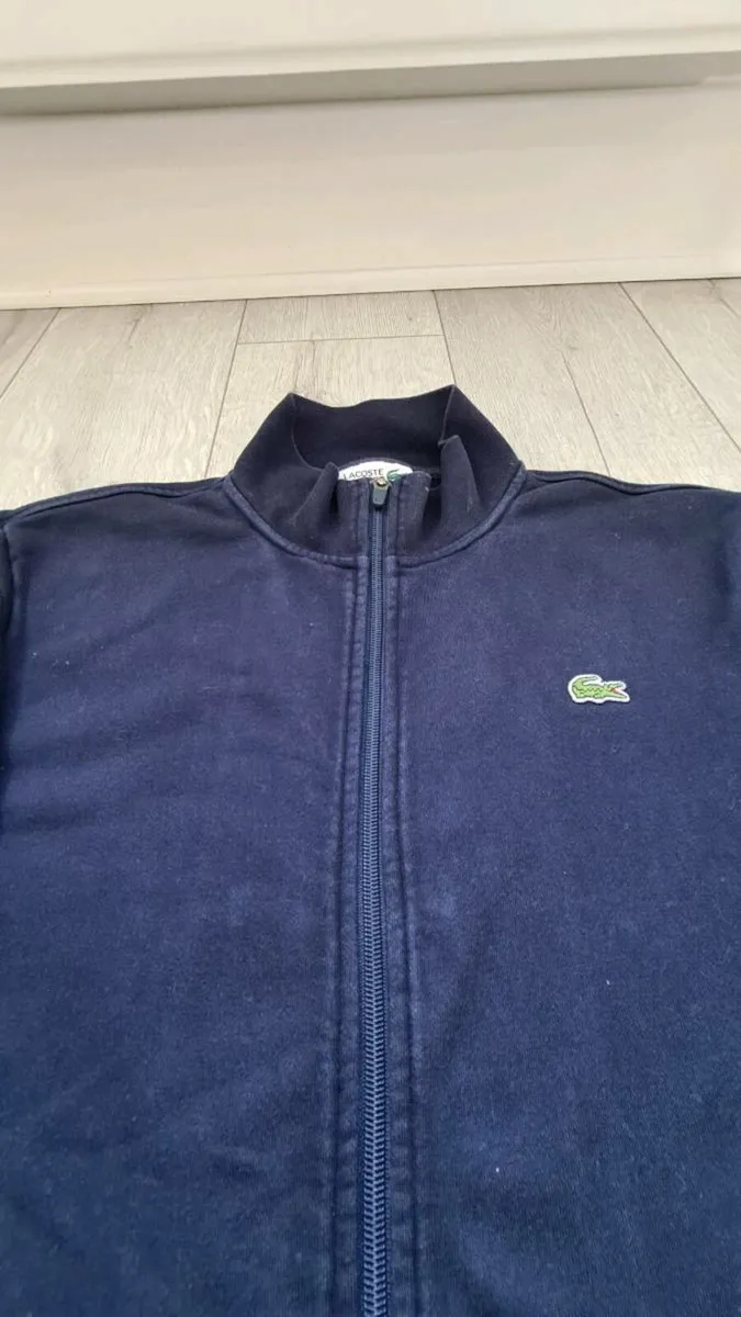 Lacoste zip up jumper - Image 2