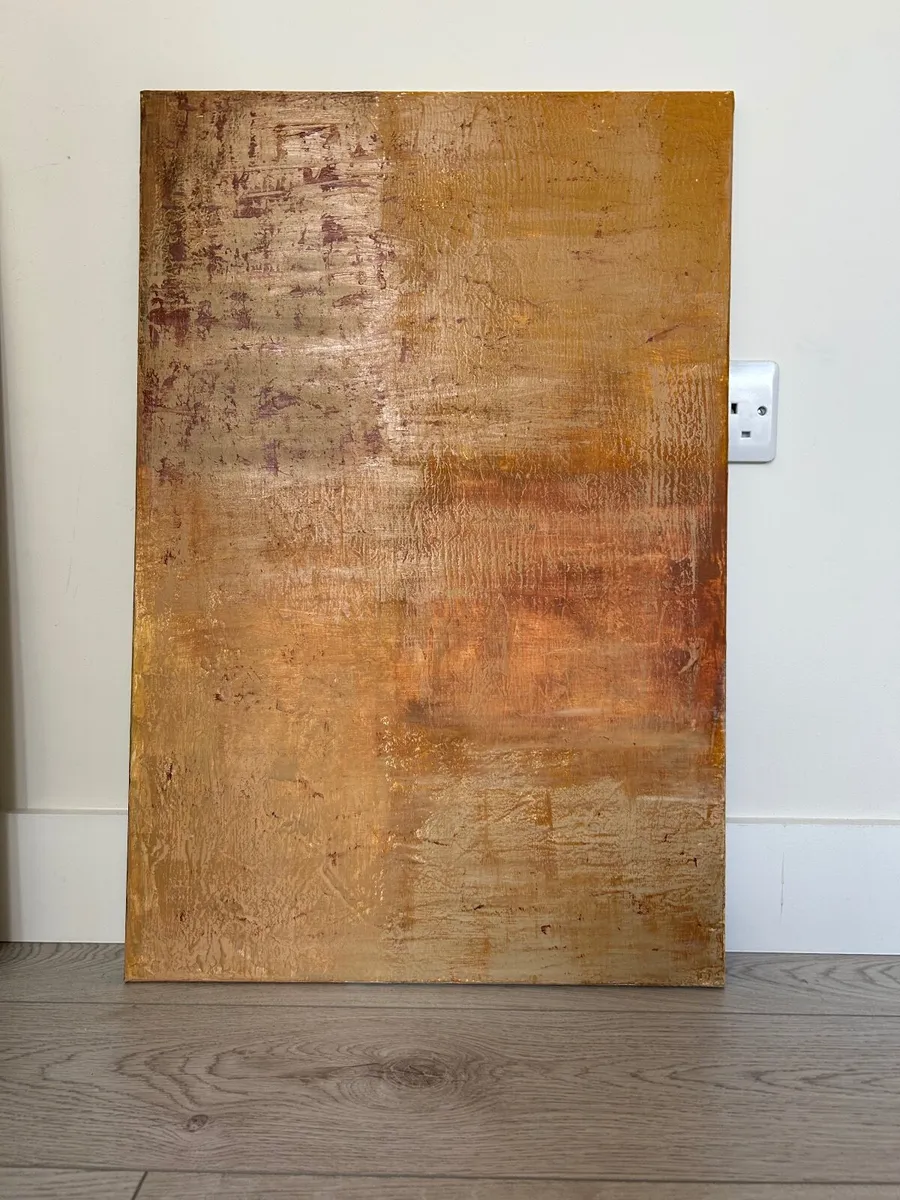 “Warmth of absence “ abstract painting - Image 2