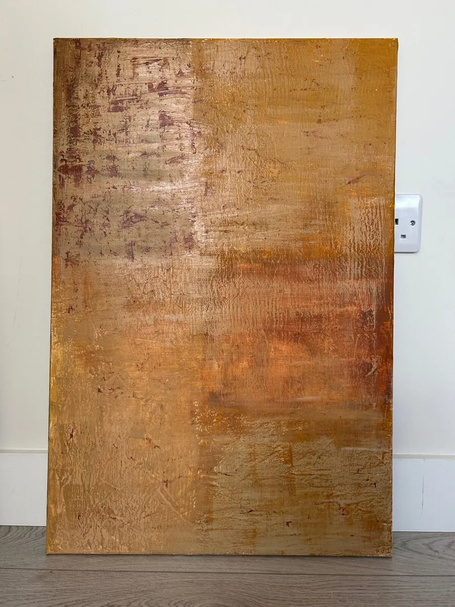 “Warmth of absence “ abstract painting - Image 3