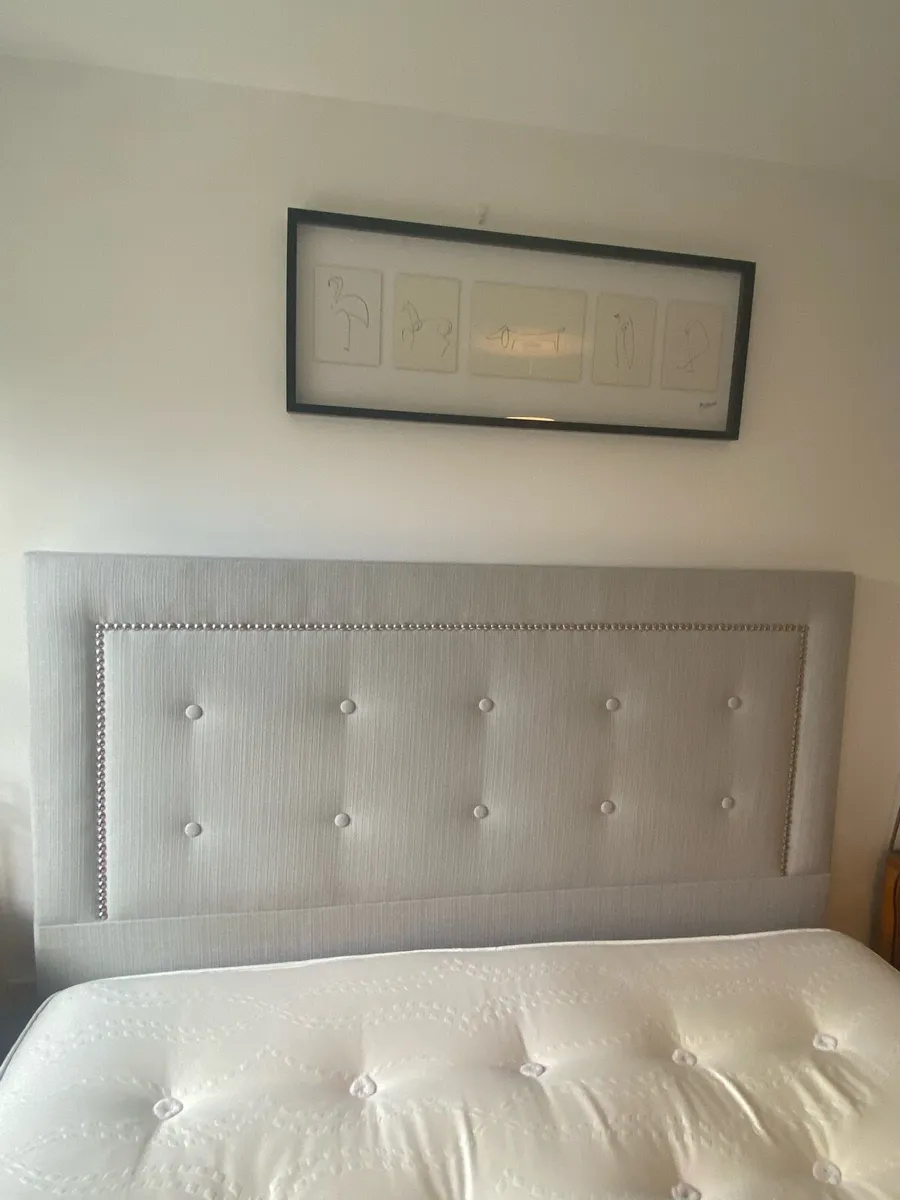 Super king headboard Respa brand like new - Image 1
