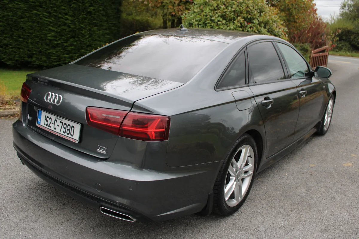 2015 (152) AUDI A6 2.0 TDI 190bhp. S-LINE SAL. - Image 4