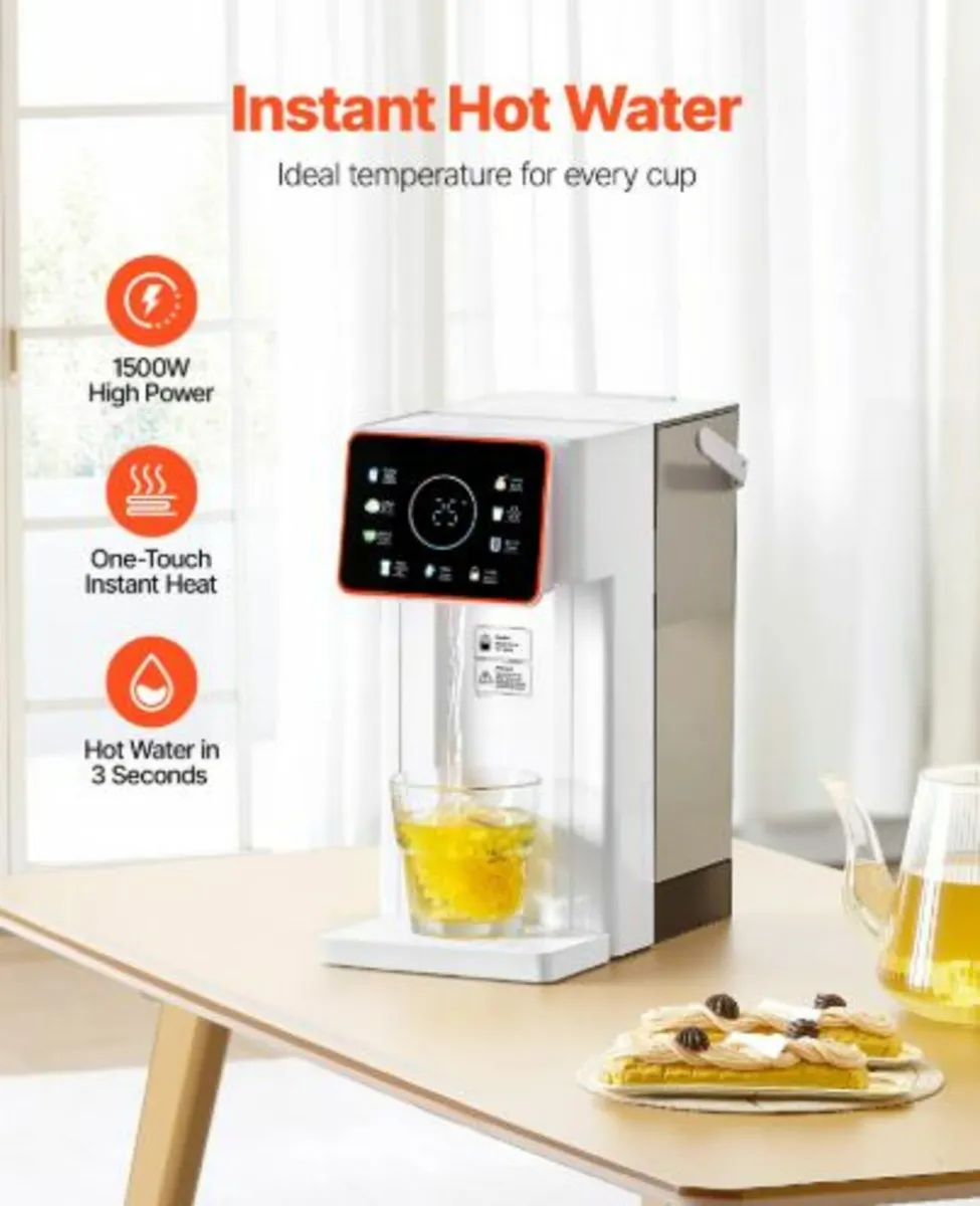 Instant Hot Water Dispenser, Countertop Boiling - Image 2