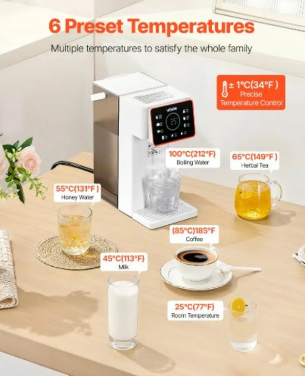 Instant Hot Water Dispenser, Countertop Boiling - Image 3