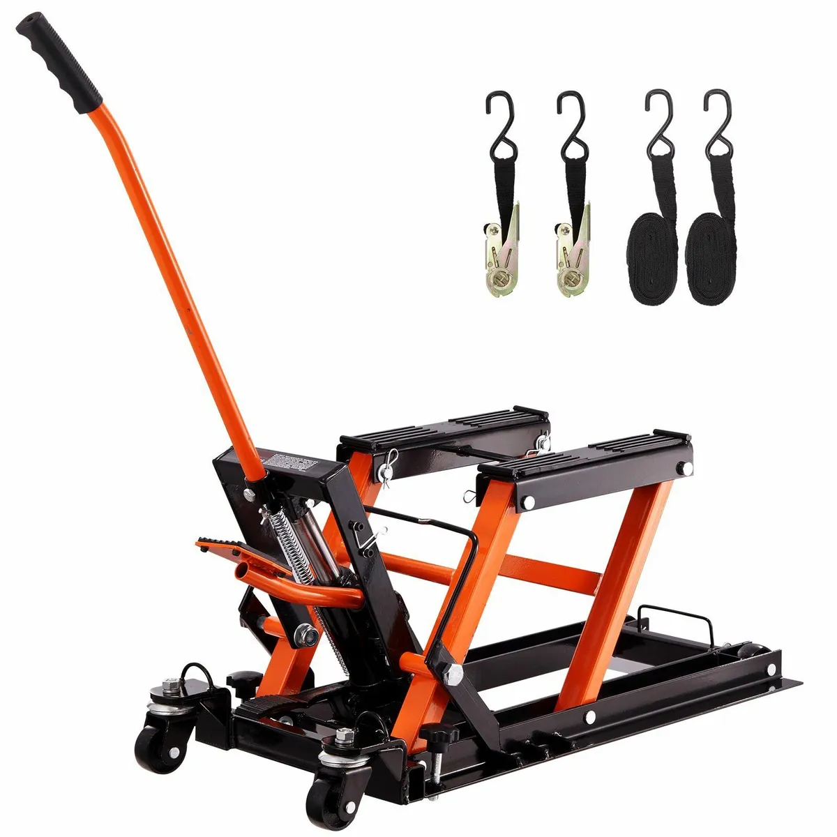 Motorcycle Hydraulic Pump Jack 1500 LBS ATV Dirt - Image 1