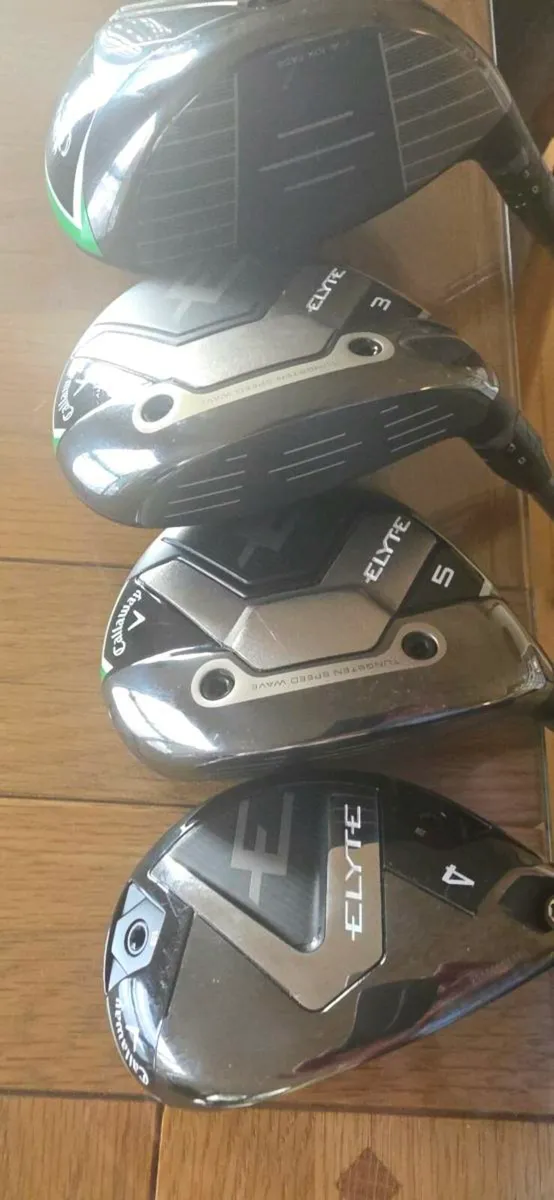 Left hand Callaway Elyte complete set  of woods - Image 2
