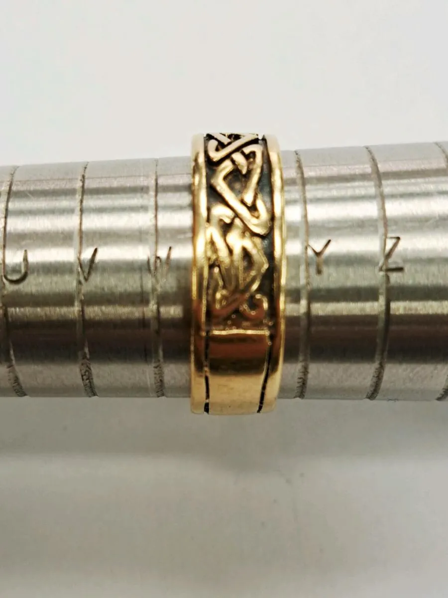 9K Gold Celt Ring 9CT - Image 4