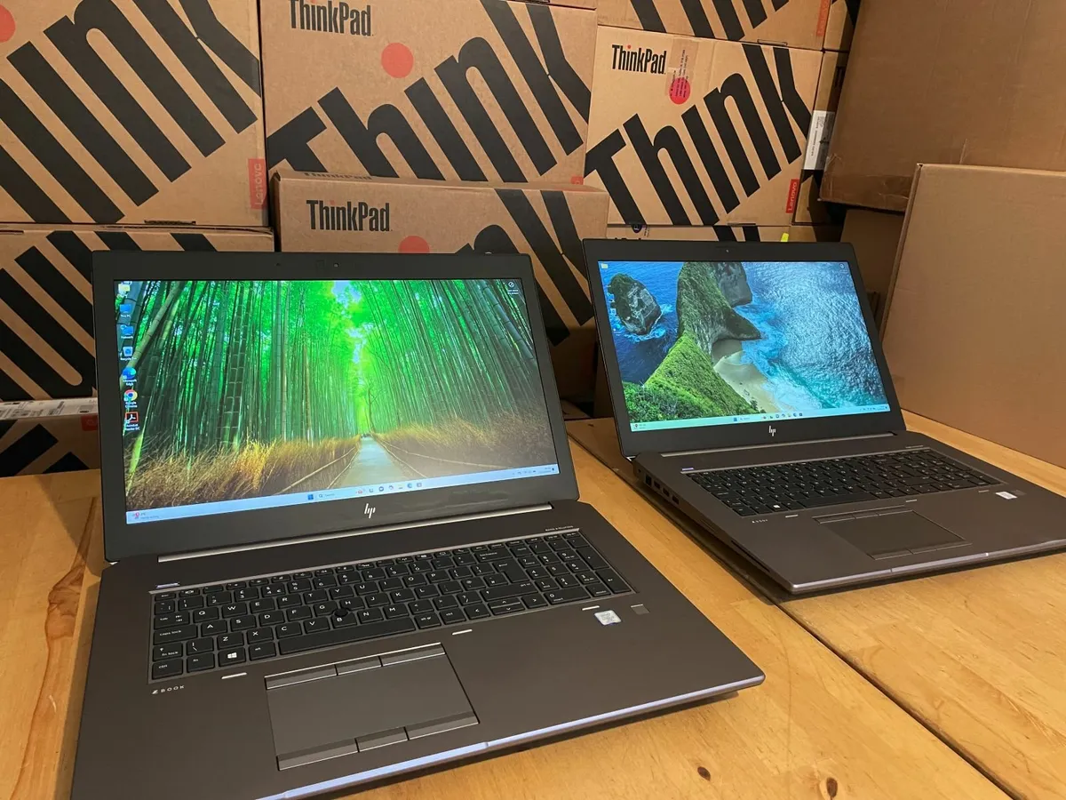 High Spec HP zBook 17 Laptops-32Gb-RTX3000 Graphic - Image 2