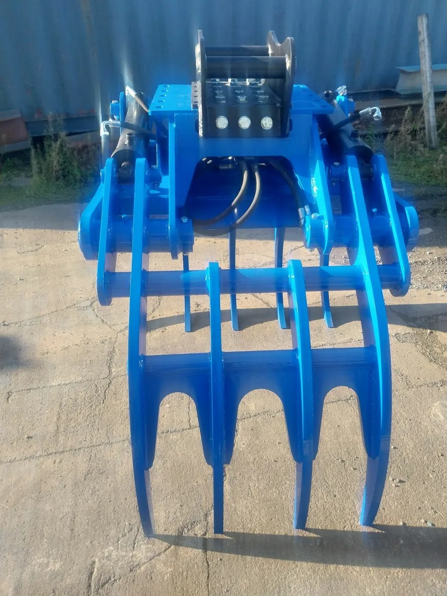 1100 Hardox Multi grab/ rake,No VAT - Image 3