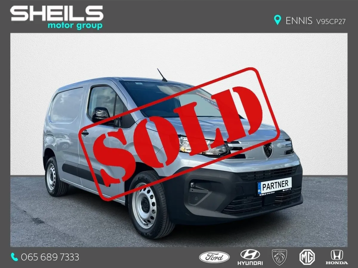 Peugeot Partner Professional Plus 1.5 Diesel Auto - Image 1