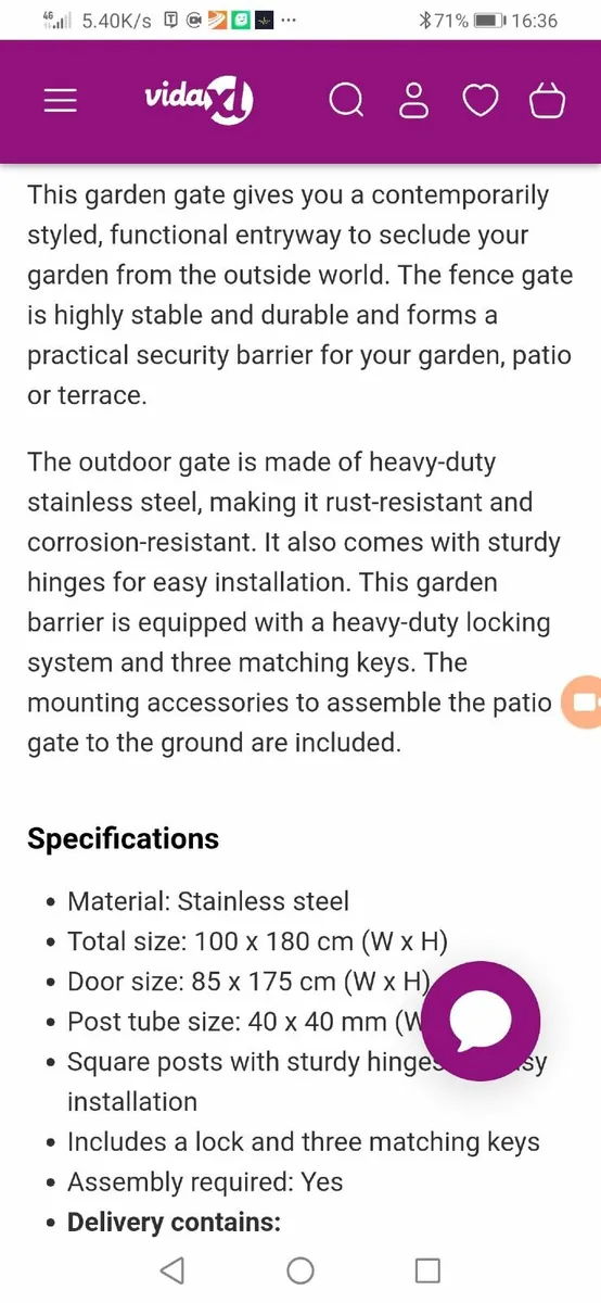 Garden side gate - Image 2