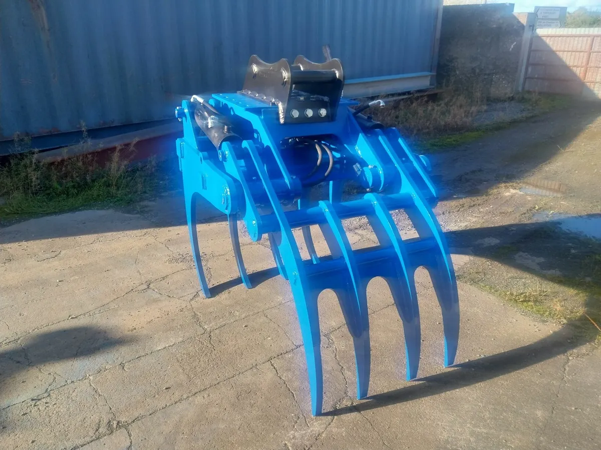 1100 Hardox Multi grab/ rake,No VAT - Image 4