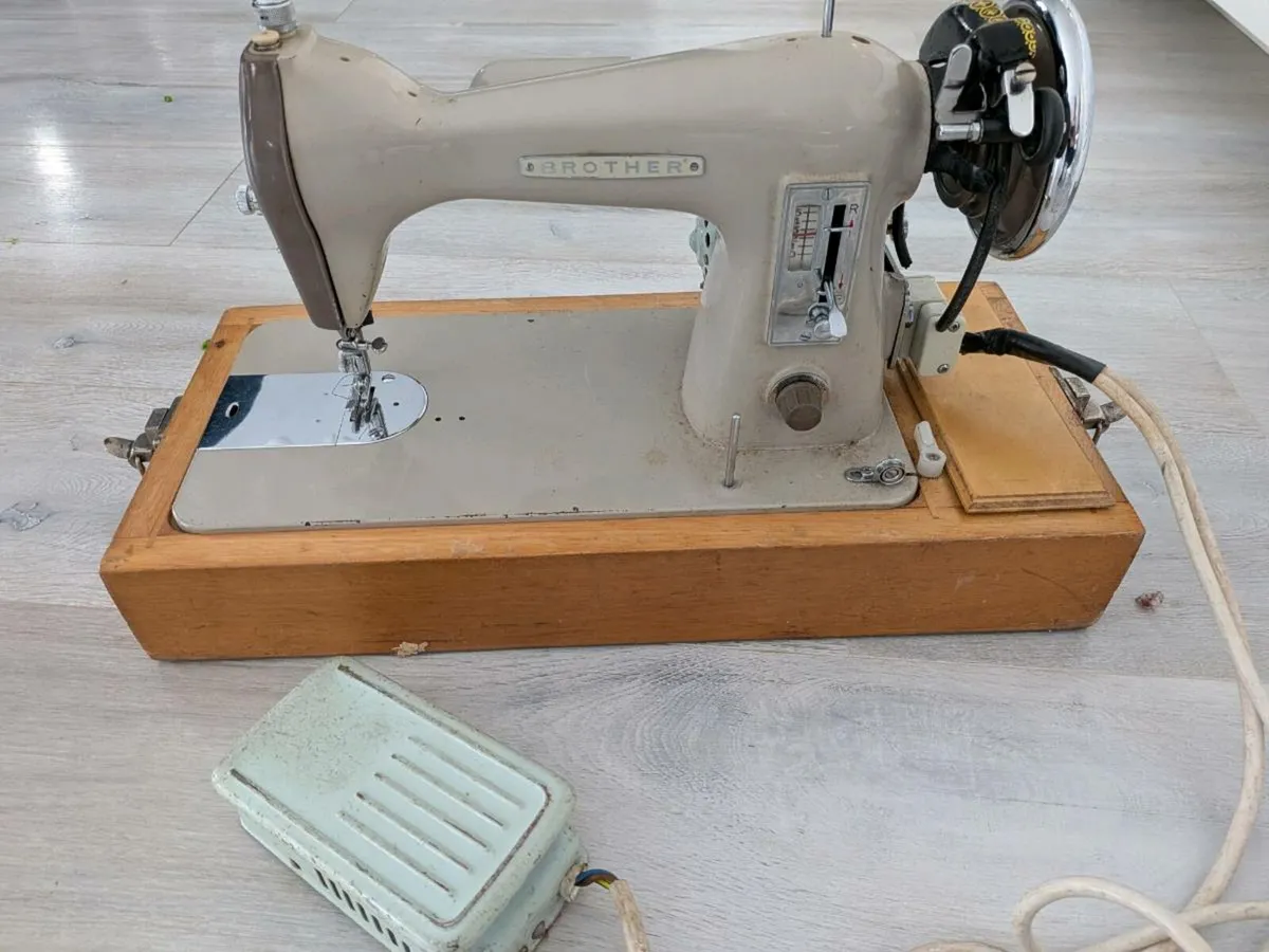 Vintage Brother Sewing Machine - Image 1