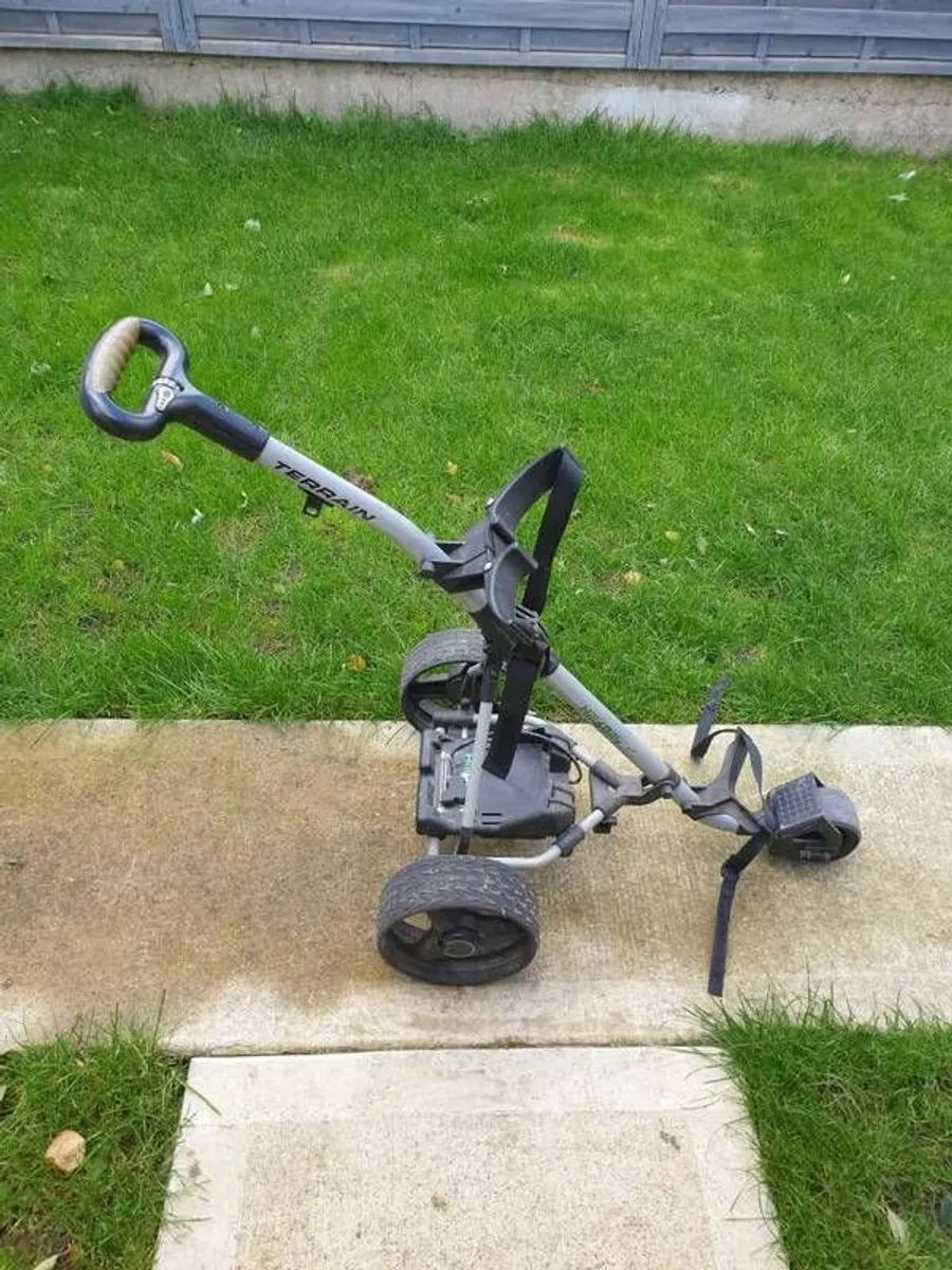 eclectic golf trolley - Image 2