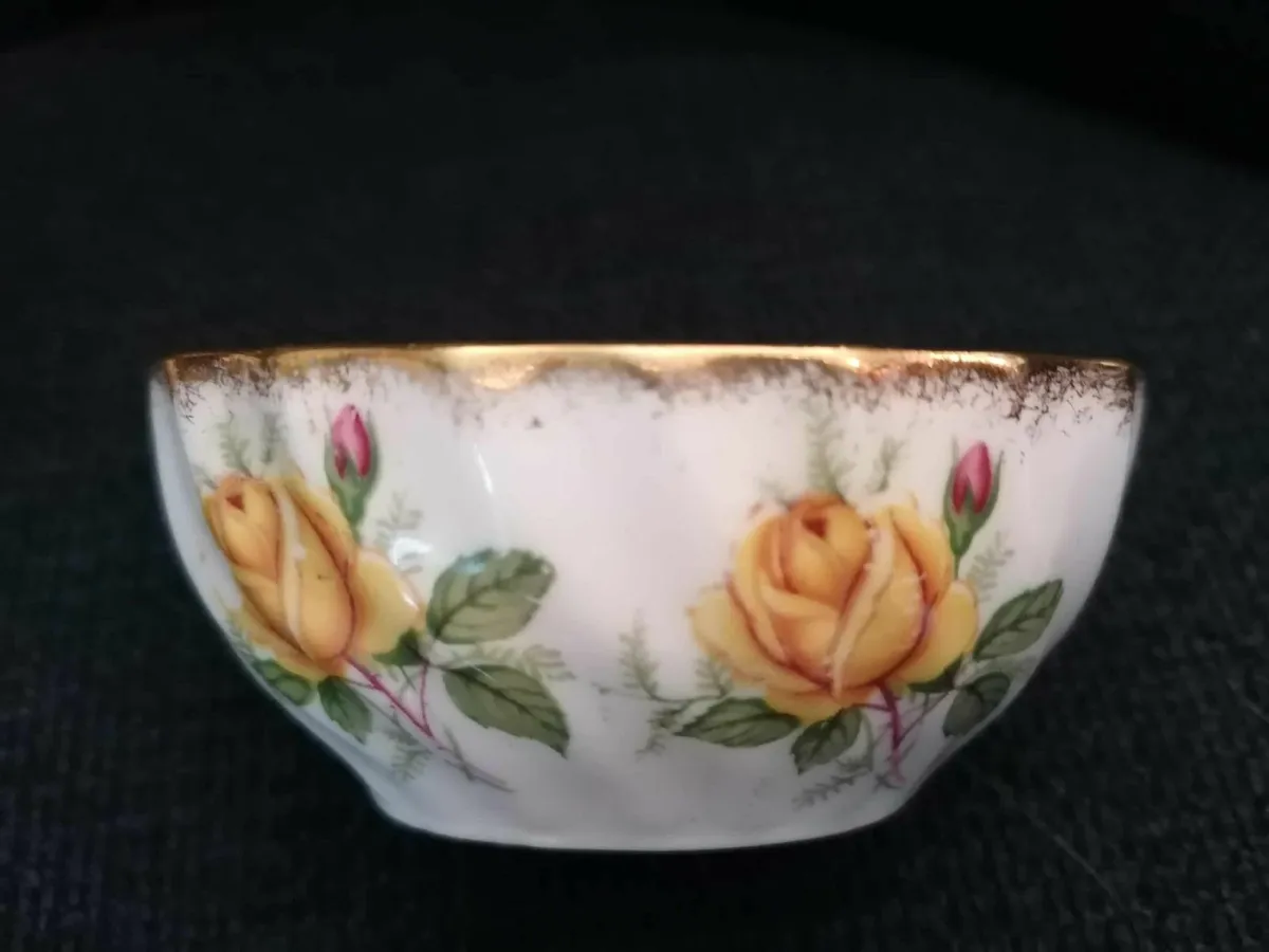 Vintage Kent Bone China Cream and Open Sugar Bowl - Image 4