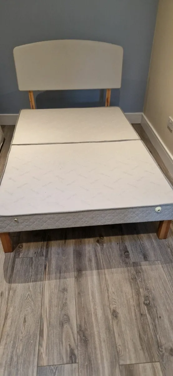 4 ft Bed base and headboard - Image 3