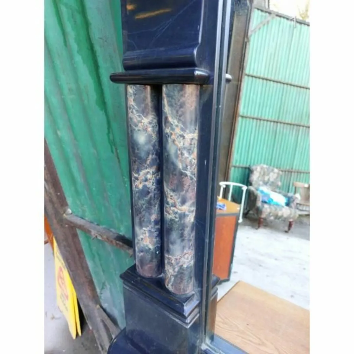 Timber Overmantle Mirror – KAS373 - Image 1