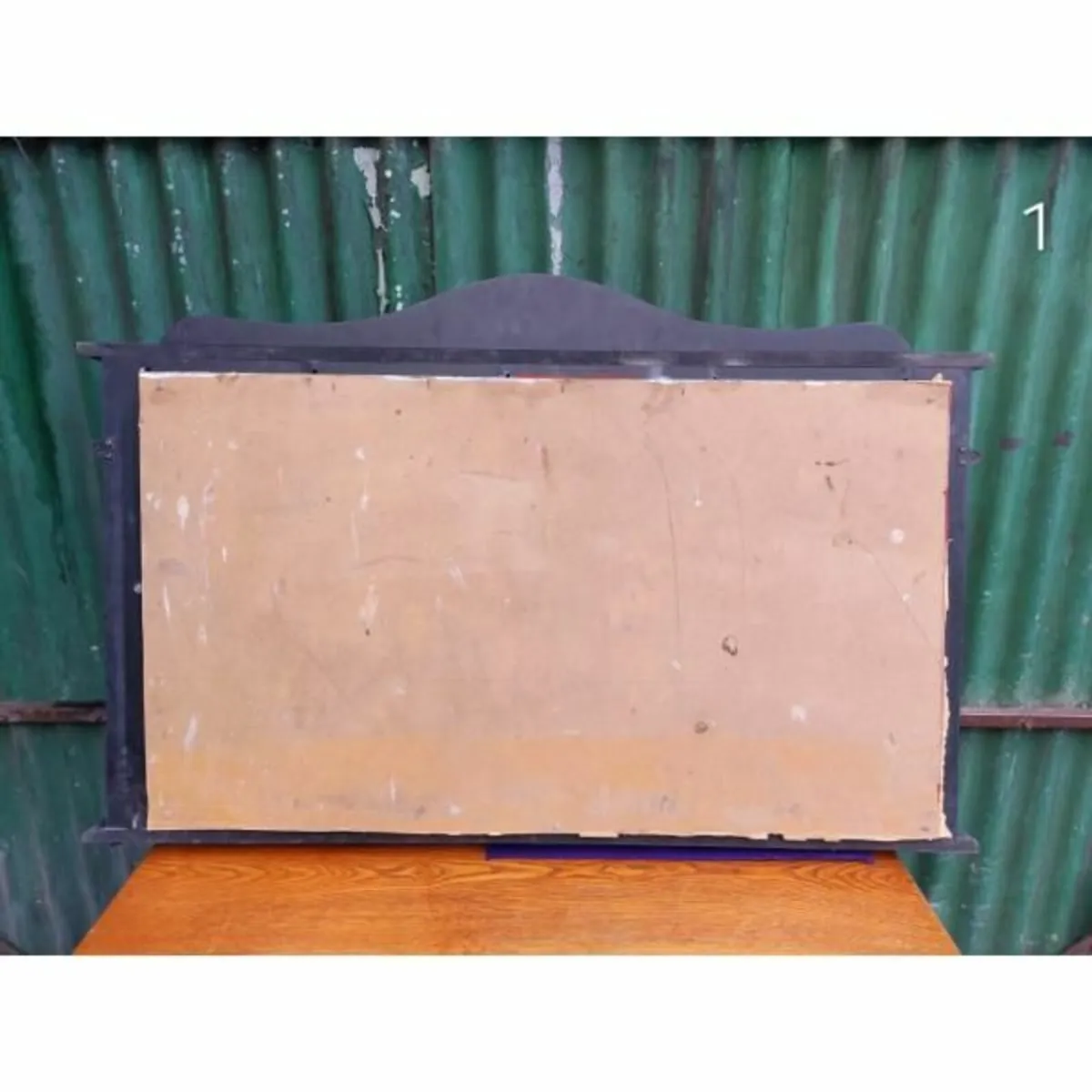 Timber Overmantle Mirror – KAS373 - Image 3