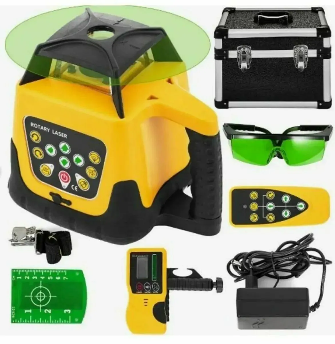 Laser Level 500m Rotary – Green Beam Auto Leveling - Image 2