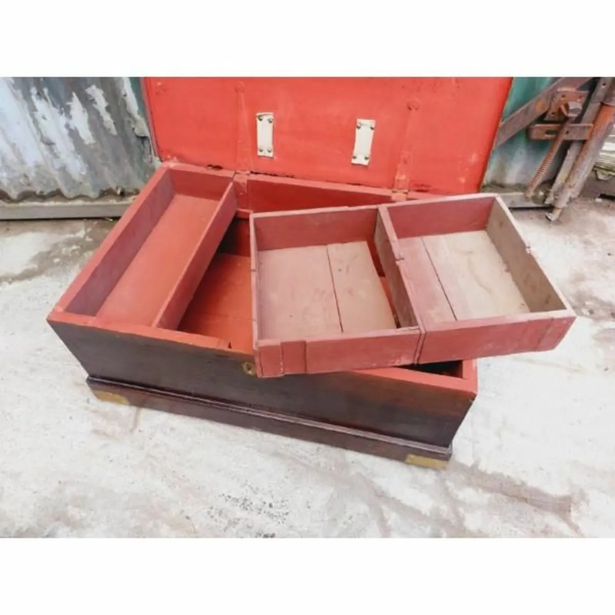 Wooden Storage Chest – KAS443 - Image 4